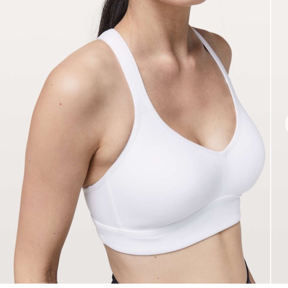 🍋 Lululemon Speed Up Bra White